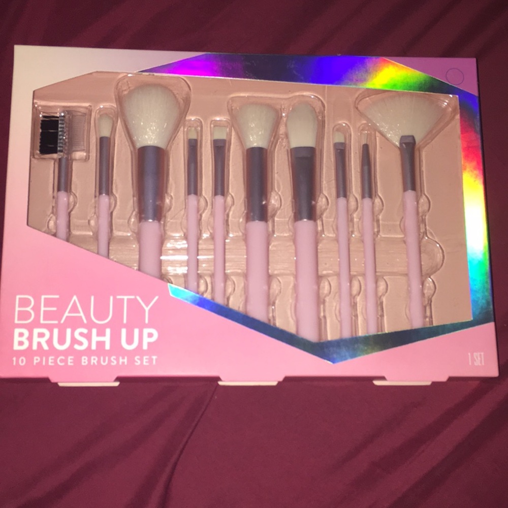 Beauty brush up 10pc brush set